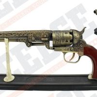 Antique Brass Revolver