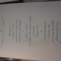 I second guess EVERYTHING! need opinions on invites! (with pictures)