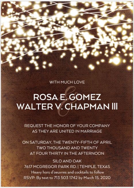 Invitations ordered, show me yours! 9