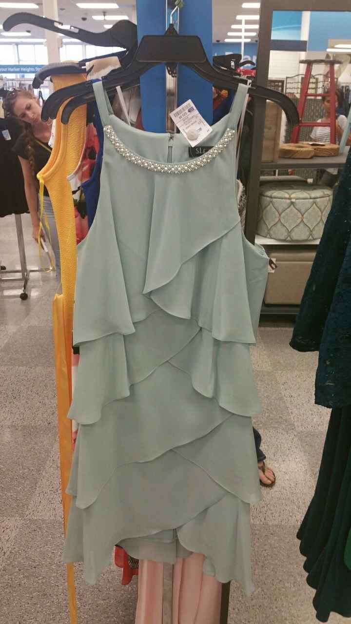 Um... The MOH's dress doesn't fit and I'm getting married on St Patrick's Day