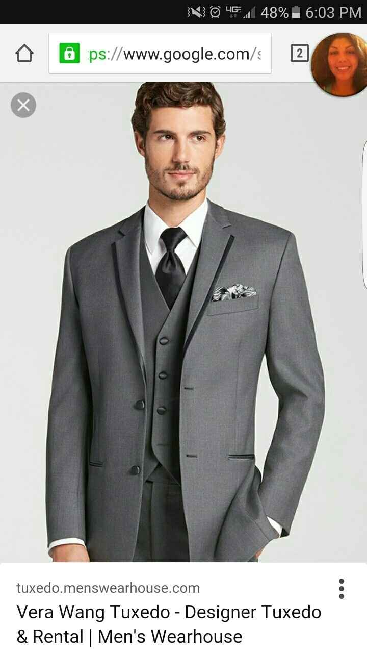 What are your grooms wearing?