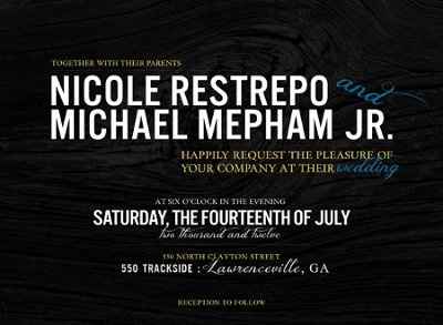 Show me your invites ladies!