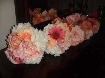 First DIY Project (Bouquets) & Wedding Shoes!