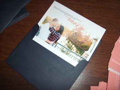 My DIY Save the Dates :)