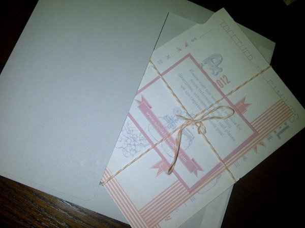 My DIY Invites are done :)