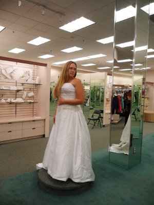 Final Fitting Pix I HAVE BACK CLEAVAGE Weddings Style and