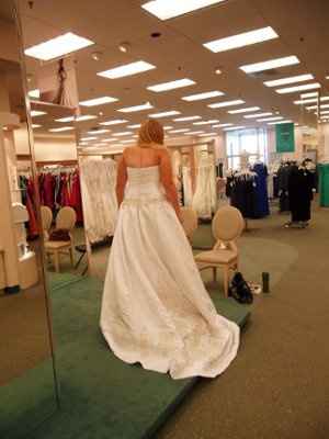 Final Fitting Pix I HAVE BACK CLEAVAGE Weddings Style and