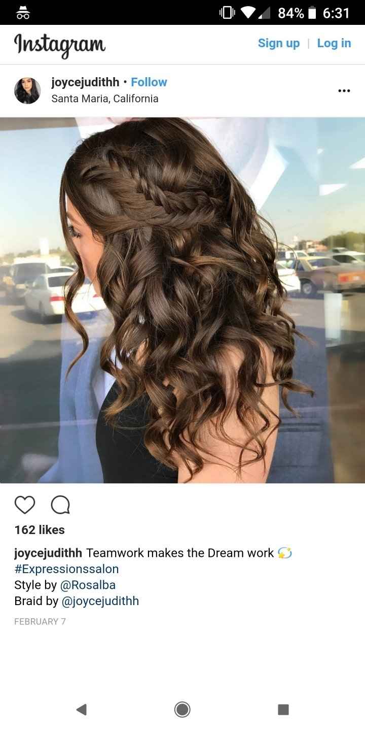 Wedding hair - 1