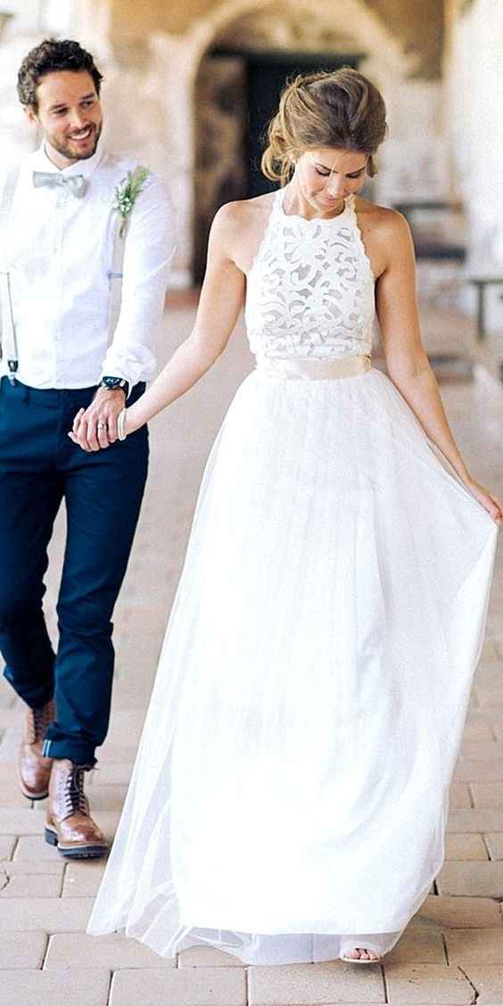Breezy beach wedding dresses - 3