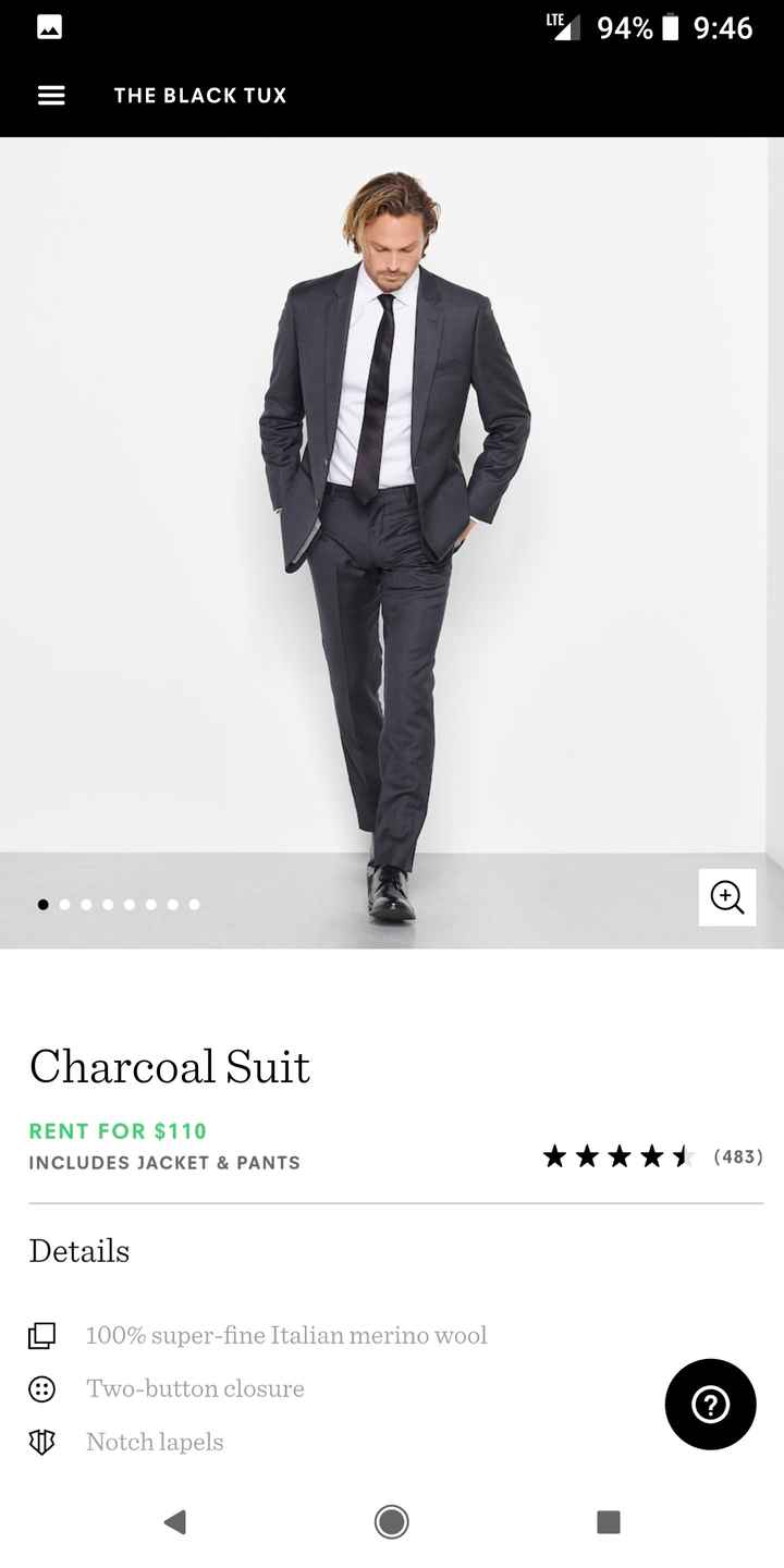 Tuxedo, suit, or something else? - 1