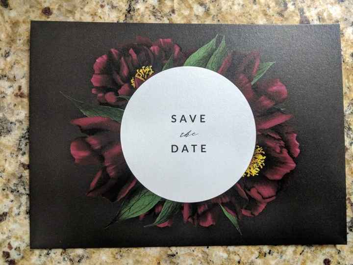 Show us your Save The Dates - 1