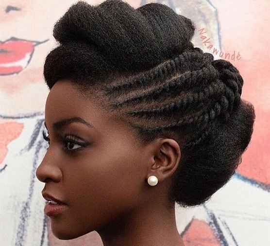 Natural hair bride - 1