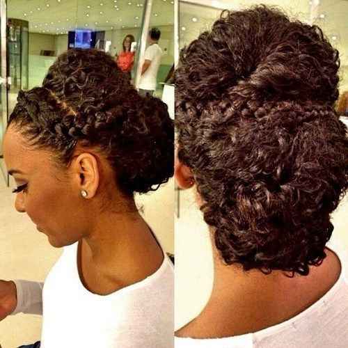 Natural hair bride - 2