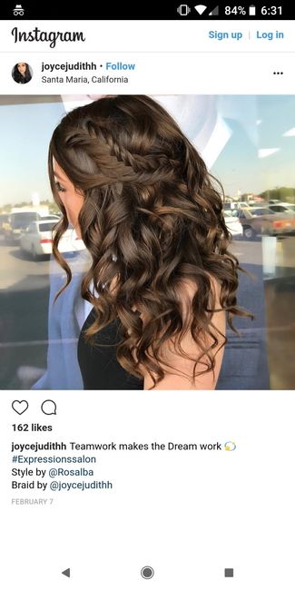 Wedding hair - 1
