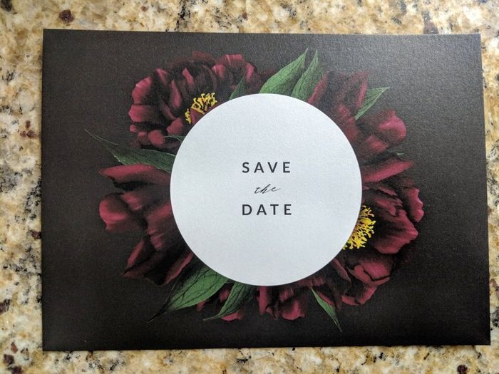 Show us your Save The Dates - 1