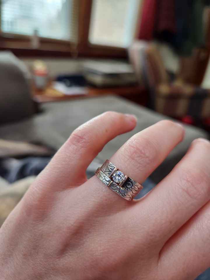 Moissanite vs diamond - 1