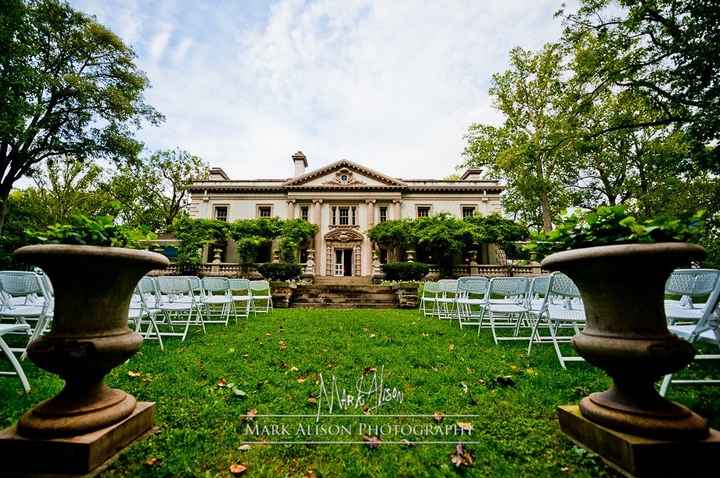 What type of venue are you getting married at? Pics