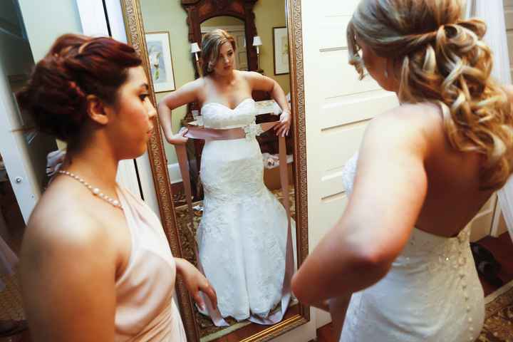 What is your favorite part of your dress?