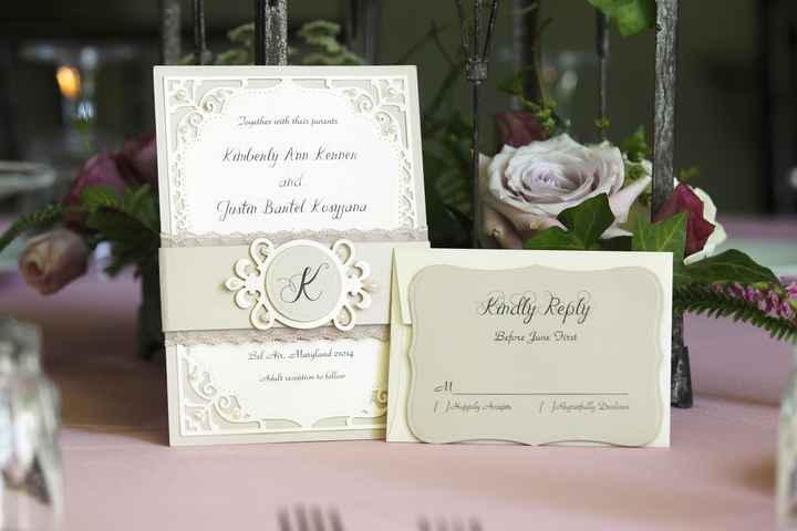 DIY Wedding invitations