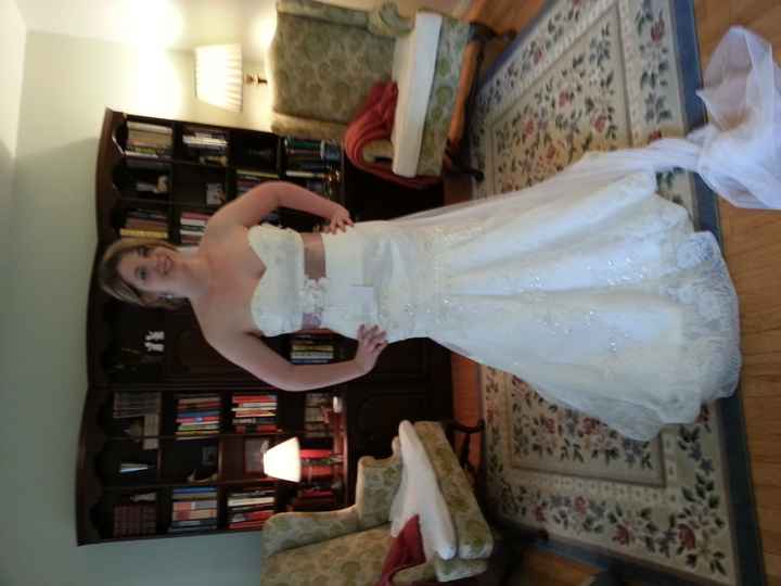 2nd dress fitting with pics!