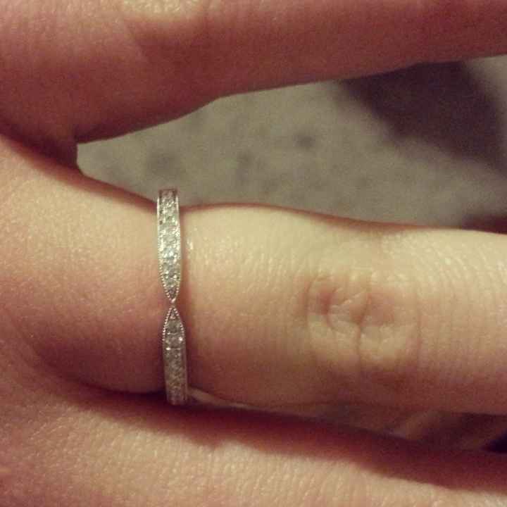 Yay! picked up my wedding band! pic :)