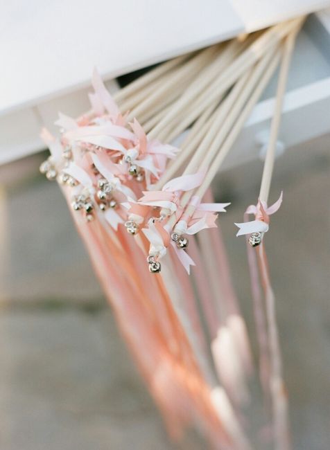DIY ribbon stuff for ceremony. Too birthday party-ish?