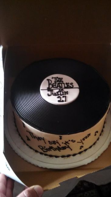 NWR: Look at my my husband's awesome bday cake