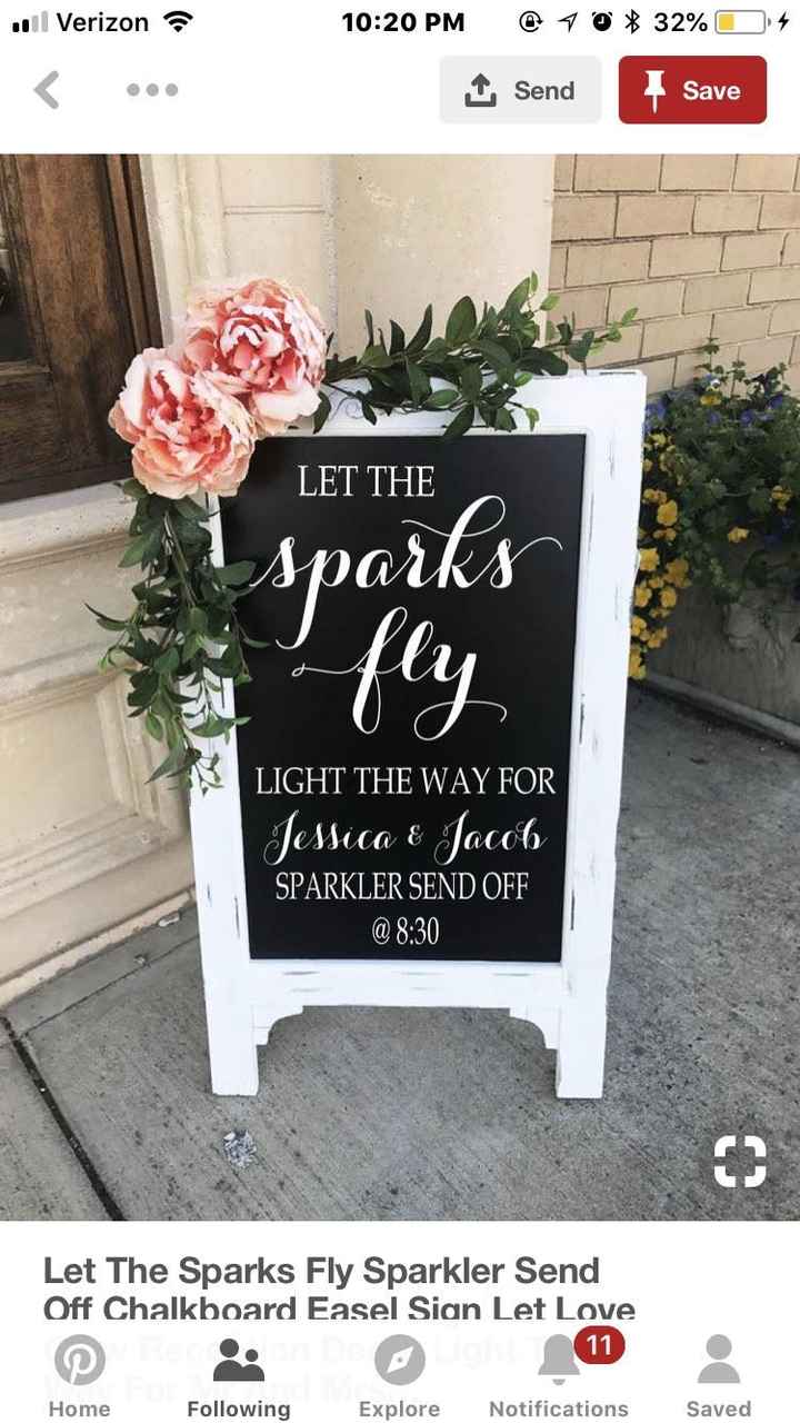 Sparkler (for exit) and Program Fan containers - 1