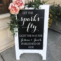 Sparkler (for exit) and Program Fan containers - 1