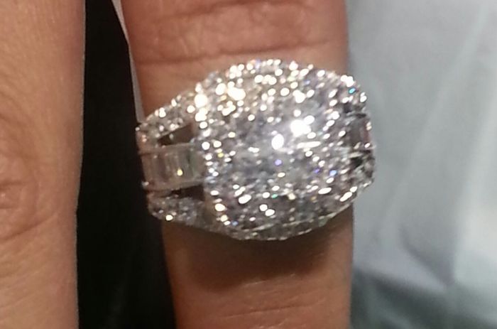 Ring UPGRADE for our 5th wedding Anniversary...so in LOVE