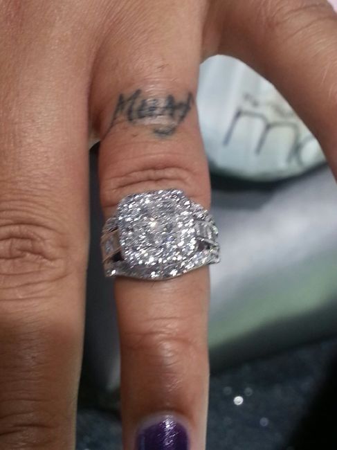 Ring UPGRADE for our 5th wedding Anniversary...so in LOVE