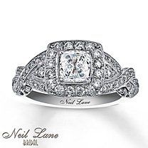 I'd love to see everyone's engagment rings.