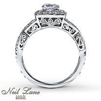 I'd love to see everyone's engagment rings.