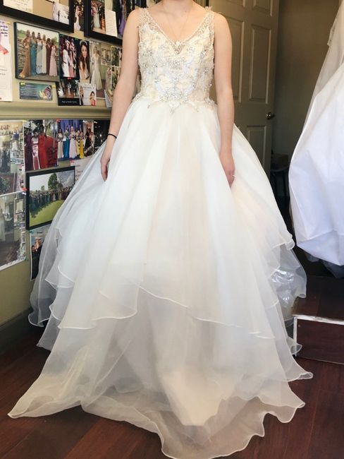 Front of Dress