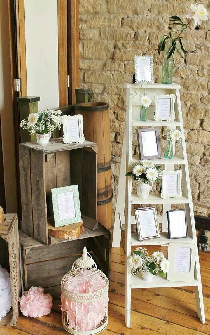 Country Rustic Ladder Wedding
