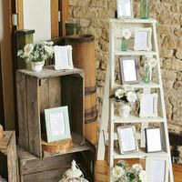 Country Rustic Ladder Wedding