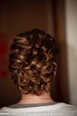What did you hair look like on your wedding day?
