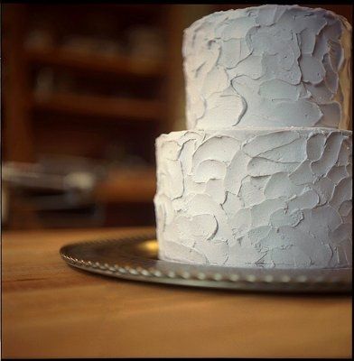 wedding cake minus that thick layer of effing sugar