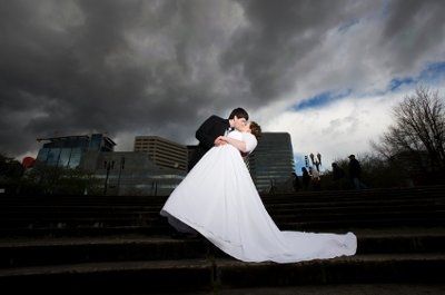 So you said yes to the dress.... now let's see it! :)