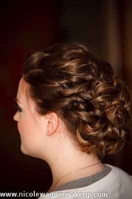 What did you hair look like on your wedding day?