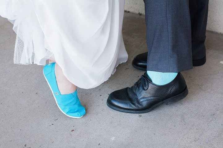 Flats for wedding day