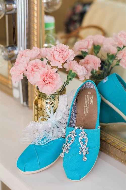 Flats for wedding day