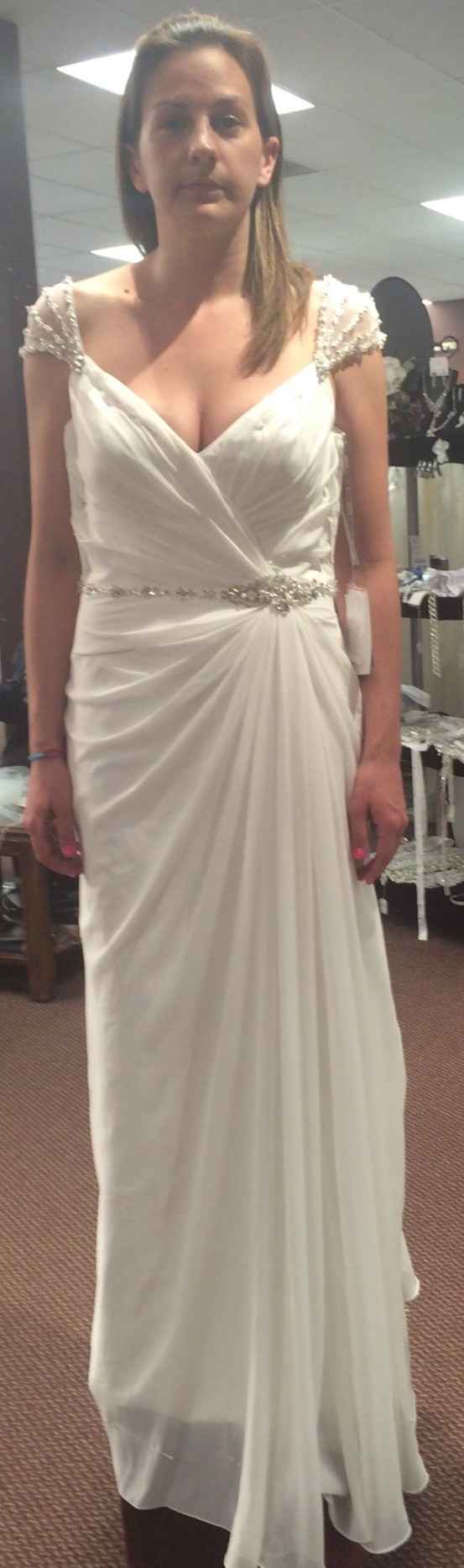 My dress is in...now I want to see yours!