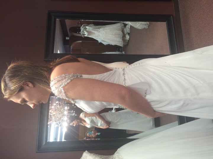 My dress is in...now I want to see yours!