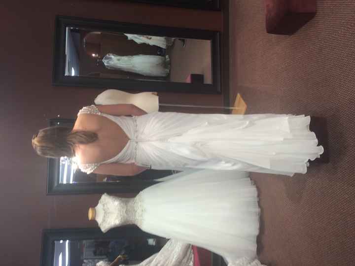 My dress is in...now I want to see yours!