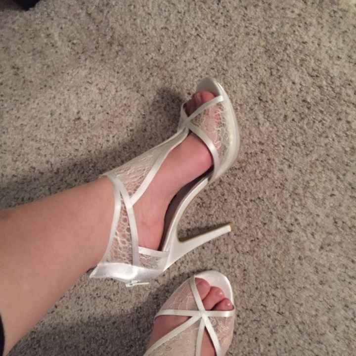 I bought my shoes today!