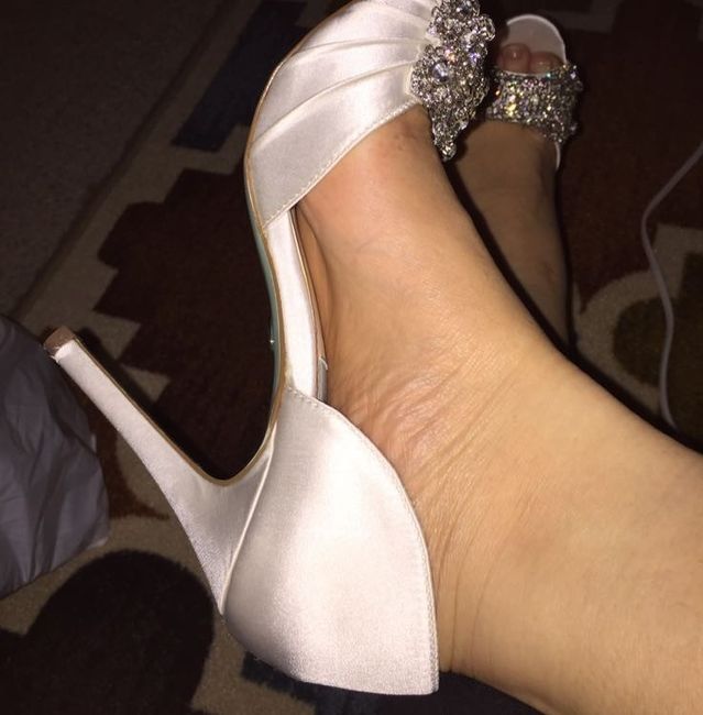 I bought my shoes today!