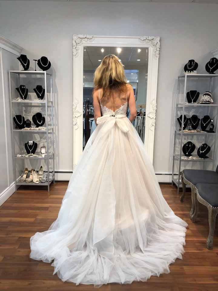 Back of Stella york without veil