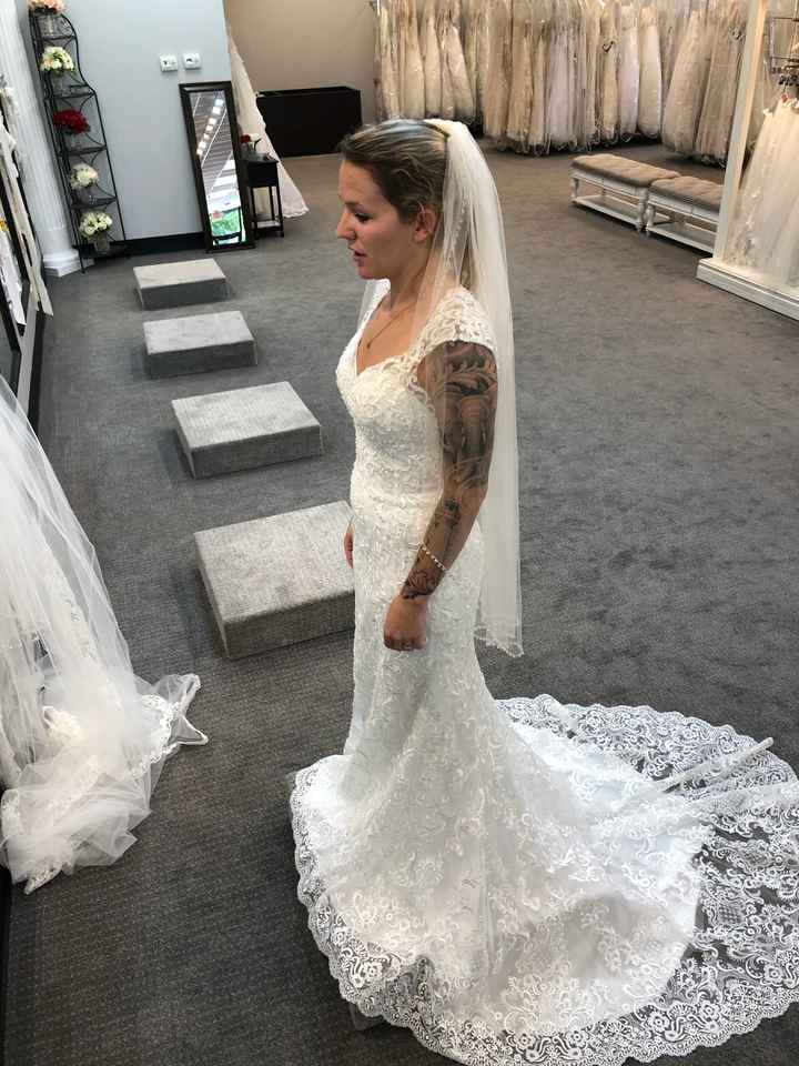 i said yesss to the dress!! - 1
