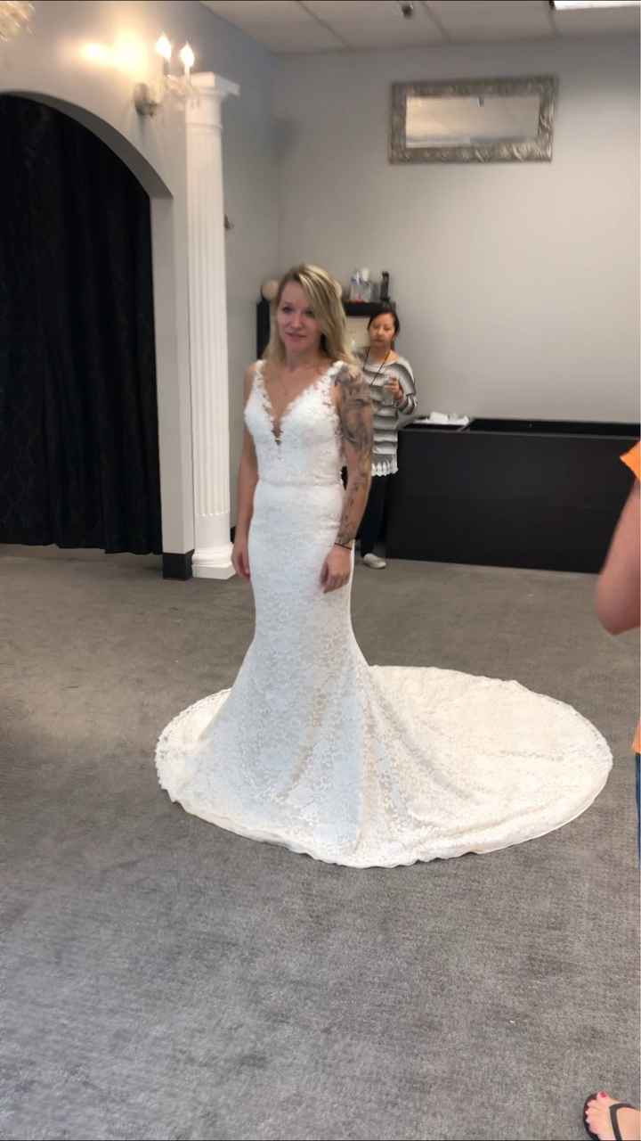 i said yesss to the dress!! - 2